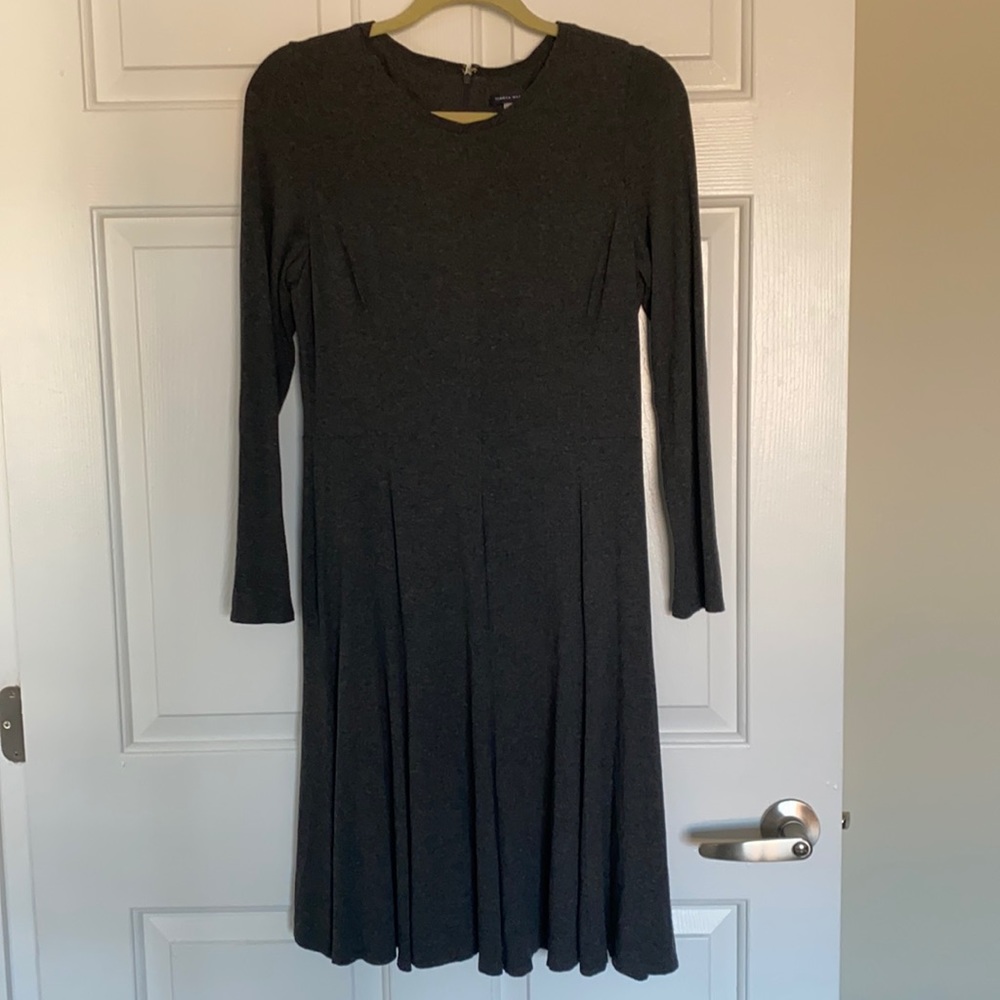 TOMMY HILFIGER heather gray jersey knit dress, 10